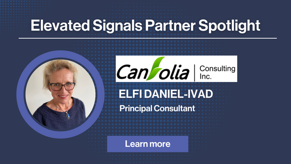 Elfi Daniel-Ivad, Founder and Principa Consultant at Canfolia Consulting Inc.